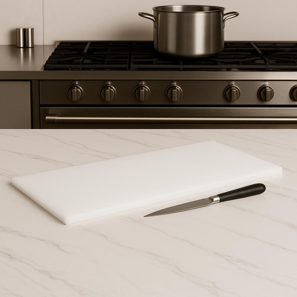 Tabla para Picar de Polietileno – 100 x 40 x 1.3 cm