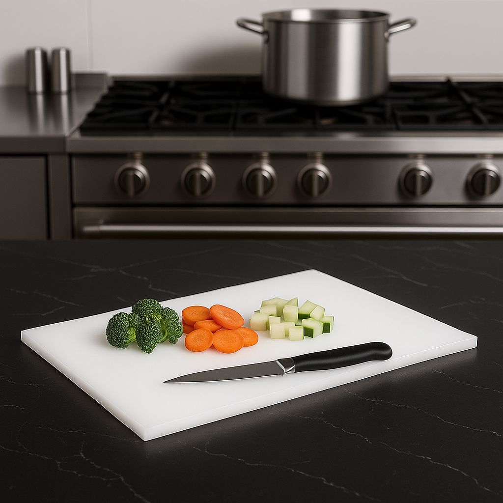 Tabla para Picar de Polietileno – 60 x 40 x 1.3 cm