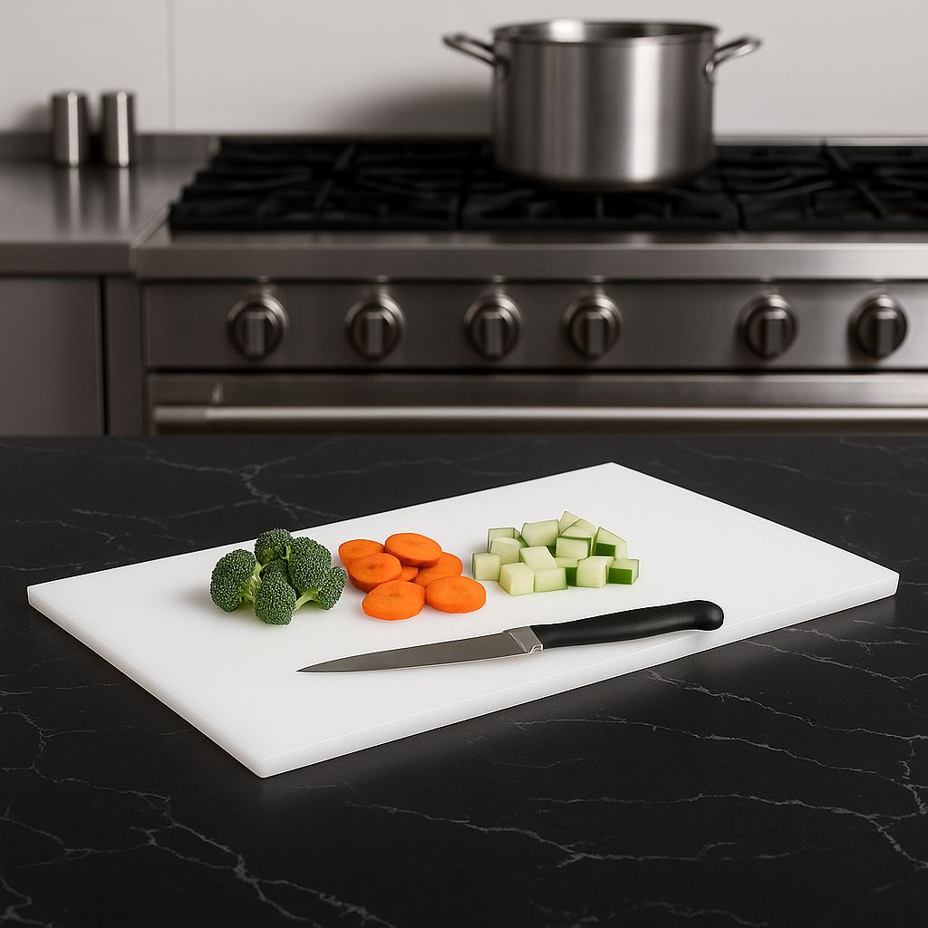 Tabla para Picar de Polietileno – 80 x 40 x 1.3 cm