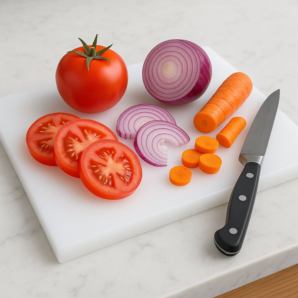 Tabla para Picar de Polietileno – 30 x 20 x 1.3 cm